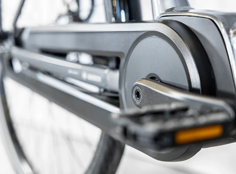 Trek District+ 2 400wh Electric Hybrid Bike 2024 in Galactic Grey-3